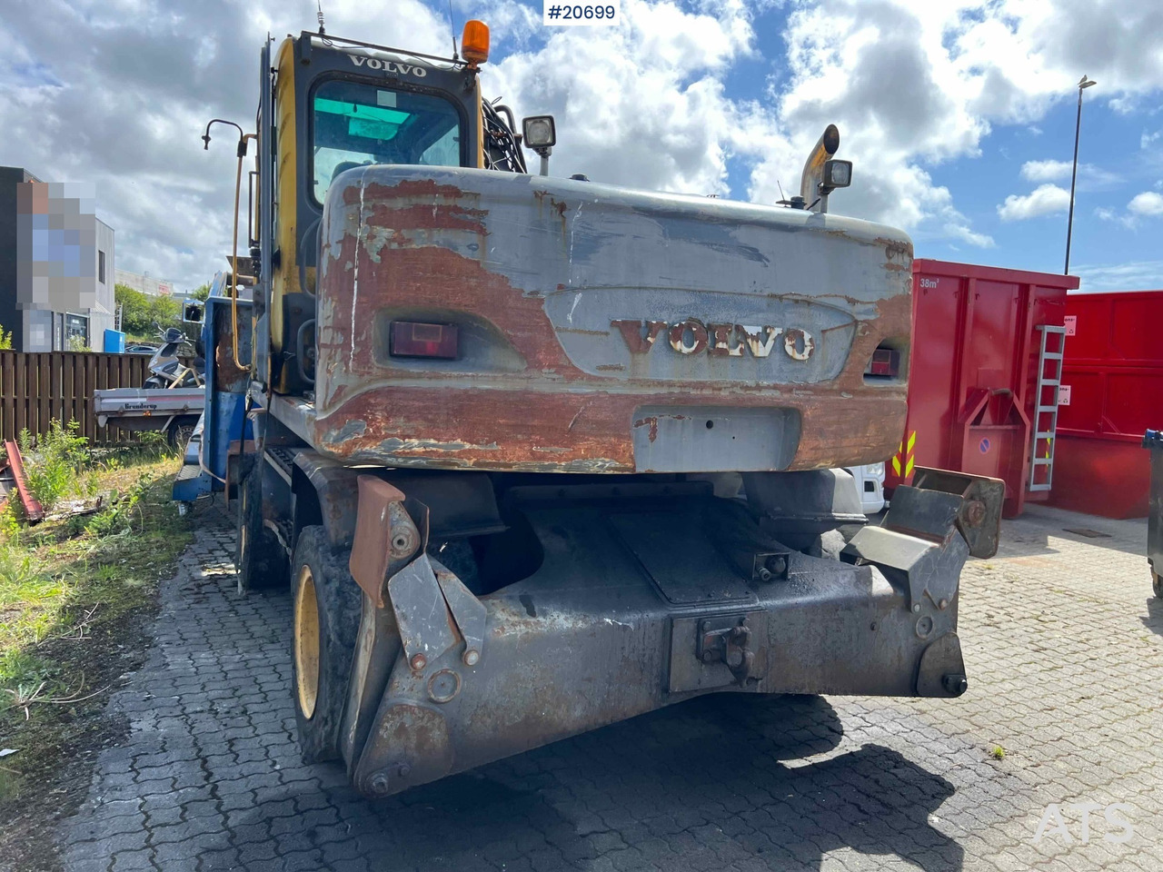 Volvo EW160B - Kolesový nakladač: obrázok 3 Volvo EW160B - Kolesový nakladač: obrázok 3