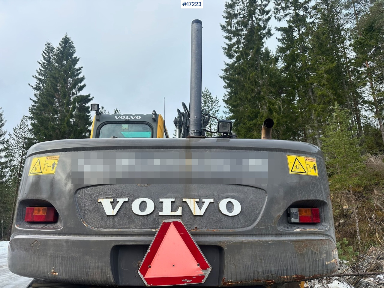 Rýpadlo Volvo EW160B: obrázok 19