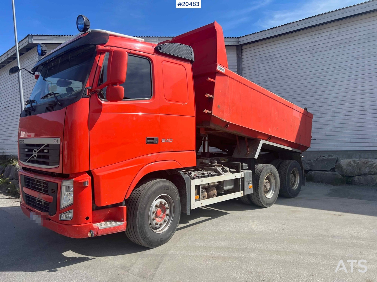 Volvo FH13 540 - Sklápač: obrázok 2 Volvo FH13 540 - Sklápač: obrázok 2