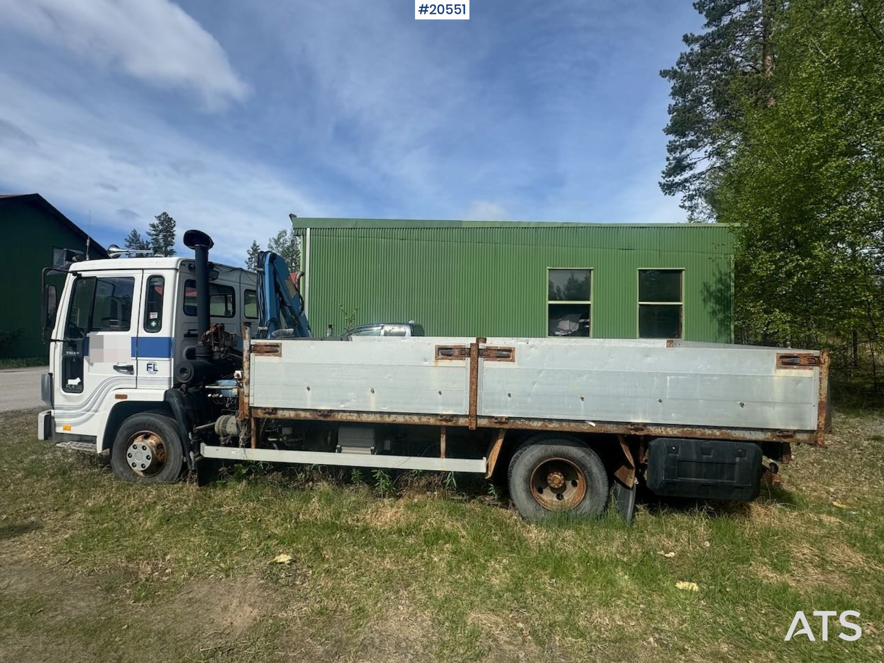 Volvo FL4 - Valníkový/ Plošinový nákladný automobil, Auto s hydraulickou rukou: obrázok 2 Volvo FL4 - Valníkový/ Plošinový nákladný automobil, Auto s hydraulickou rukou: obrázok 2