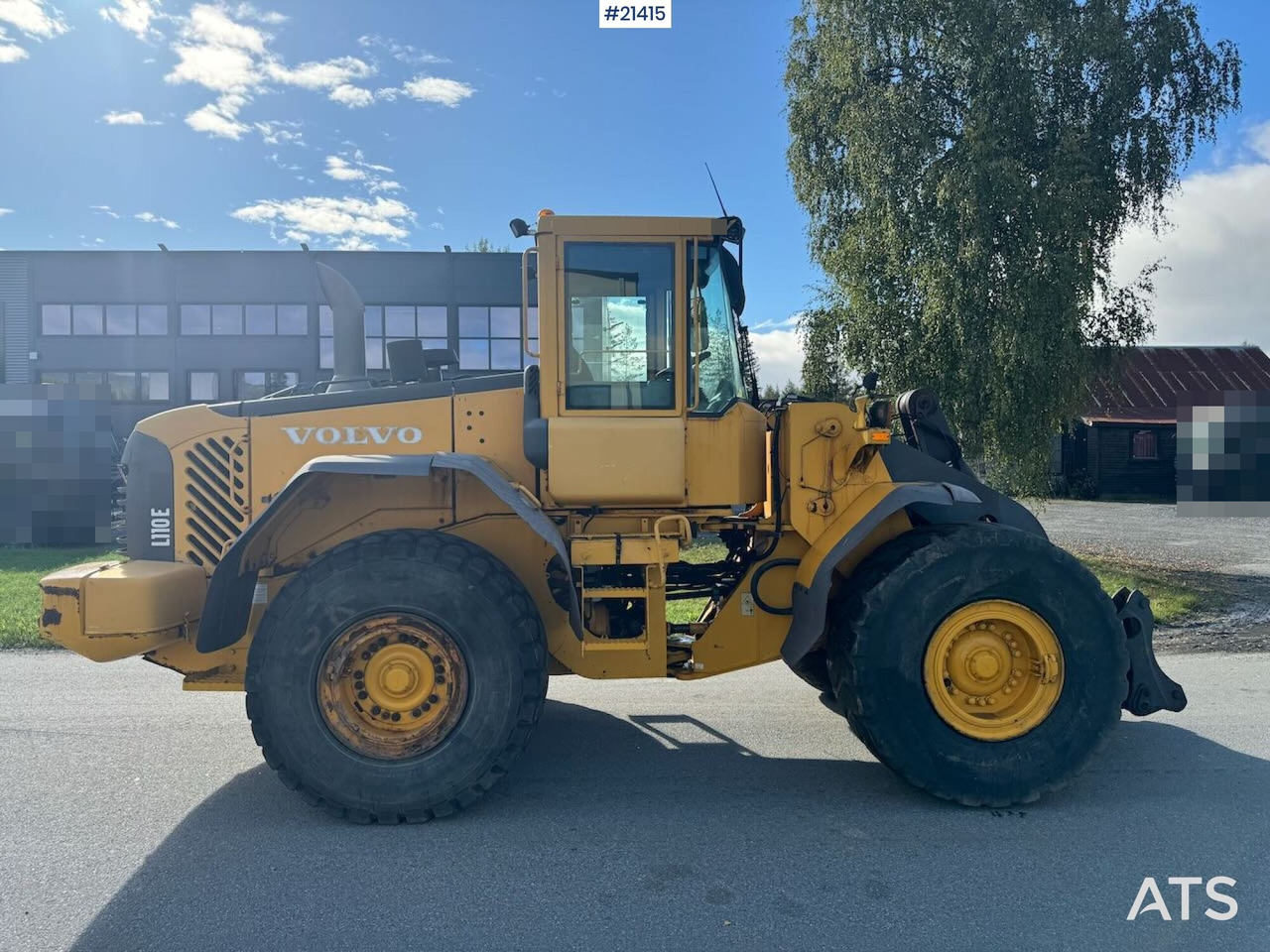 Kolesový nakladač Volvo L110E: obrázok 7