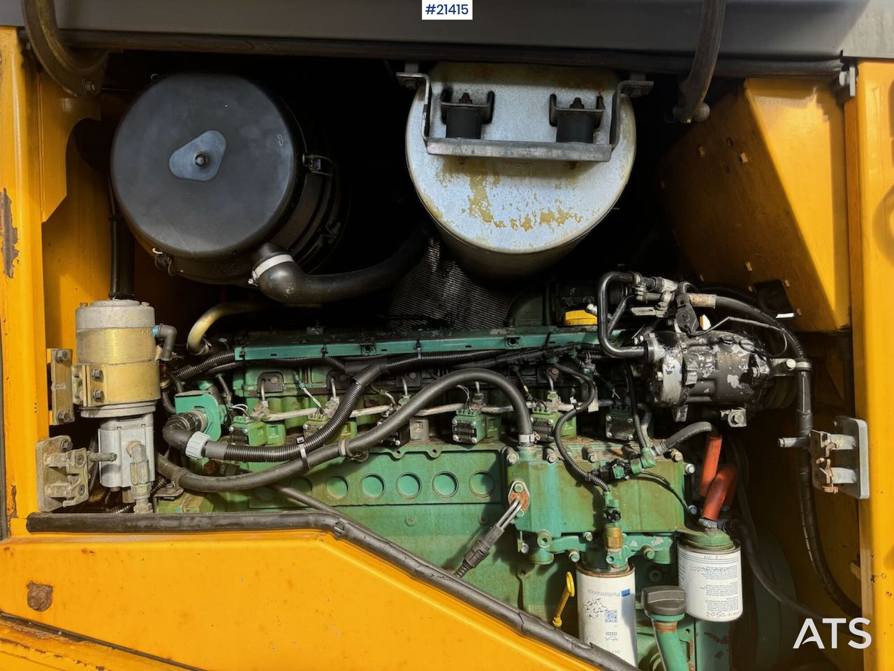 Kolesový nakladač Volvo L110E: obrázok 37