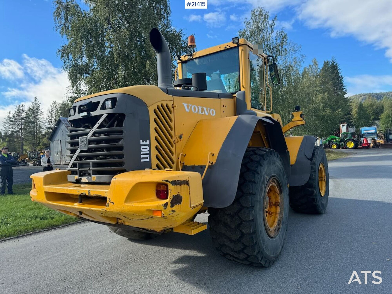 Kolesový nakladač Volvo L110E: obrázok 6