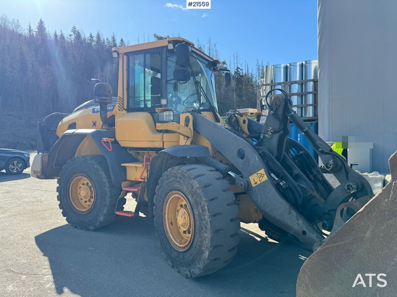 Volvo L60H - Kolesový nakladač: obrázok 3 Volvo L60H - Kolesový nakladač: obrázok 3
