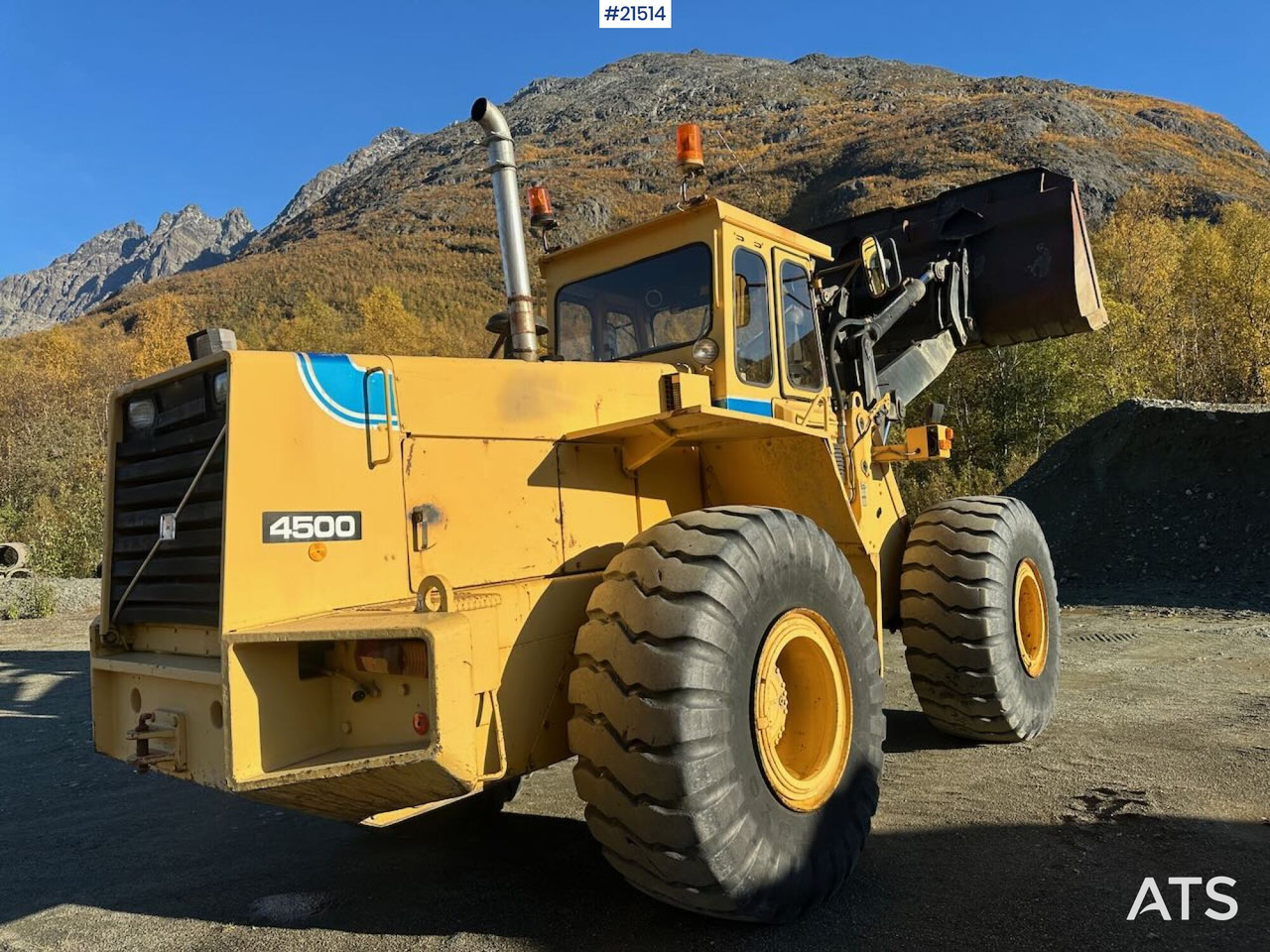 Volvo Volvo BM 4500 hjullaster - Kolesový nakladač: obrázok 4 Volvo Volvo BM 4500 hjullaster - Kolesový nakladač: obrázok 4