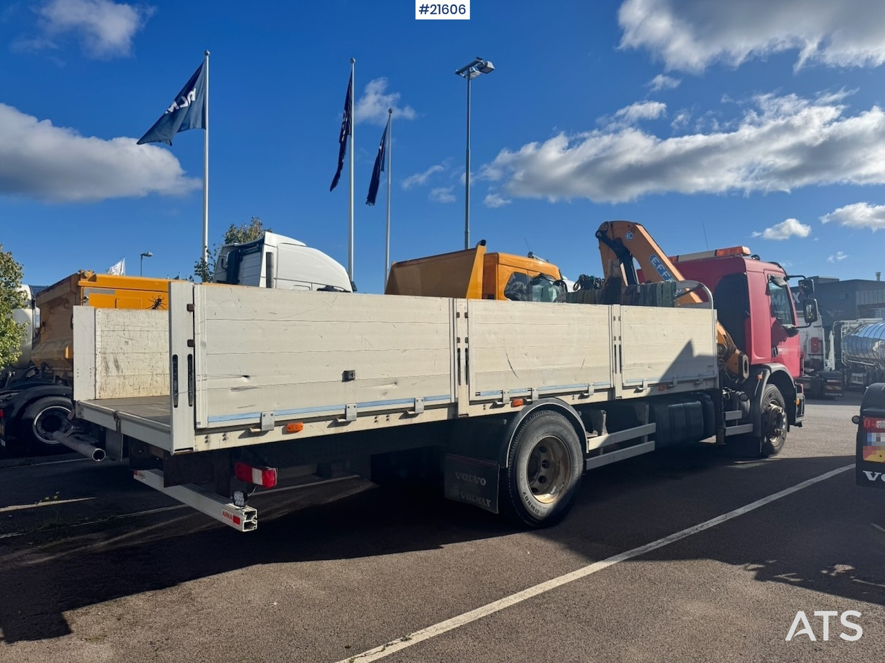 Volvo Volvo FE320 4x2 Kranbil m/ Effer 145 Kran - Auto s hydraulickou rukou: obrázok 4 Volvo Volvo FE320 4x2 Kranbil m/ Effer 145 Kran - Auto s hydraulickou rukou: obrázok 4