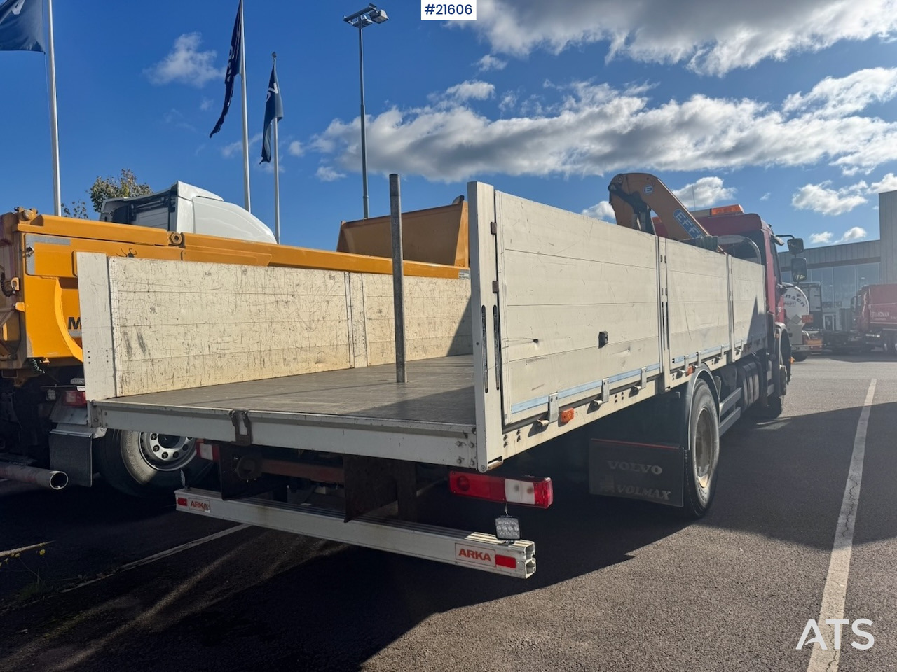 Volvo Volvo FE320 4x2 Kranbil m/ Effer 145 Kran - Auto s hydraulickou rukou: obrázok 5 Volvo Volvo FE320 4x2 Kranbil m/ Effer 145 Kran - Auto s hydraulickou rukou: obrázok 5