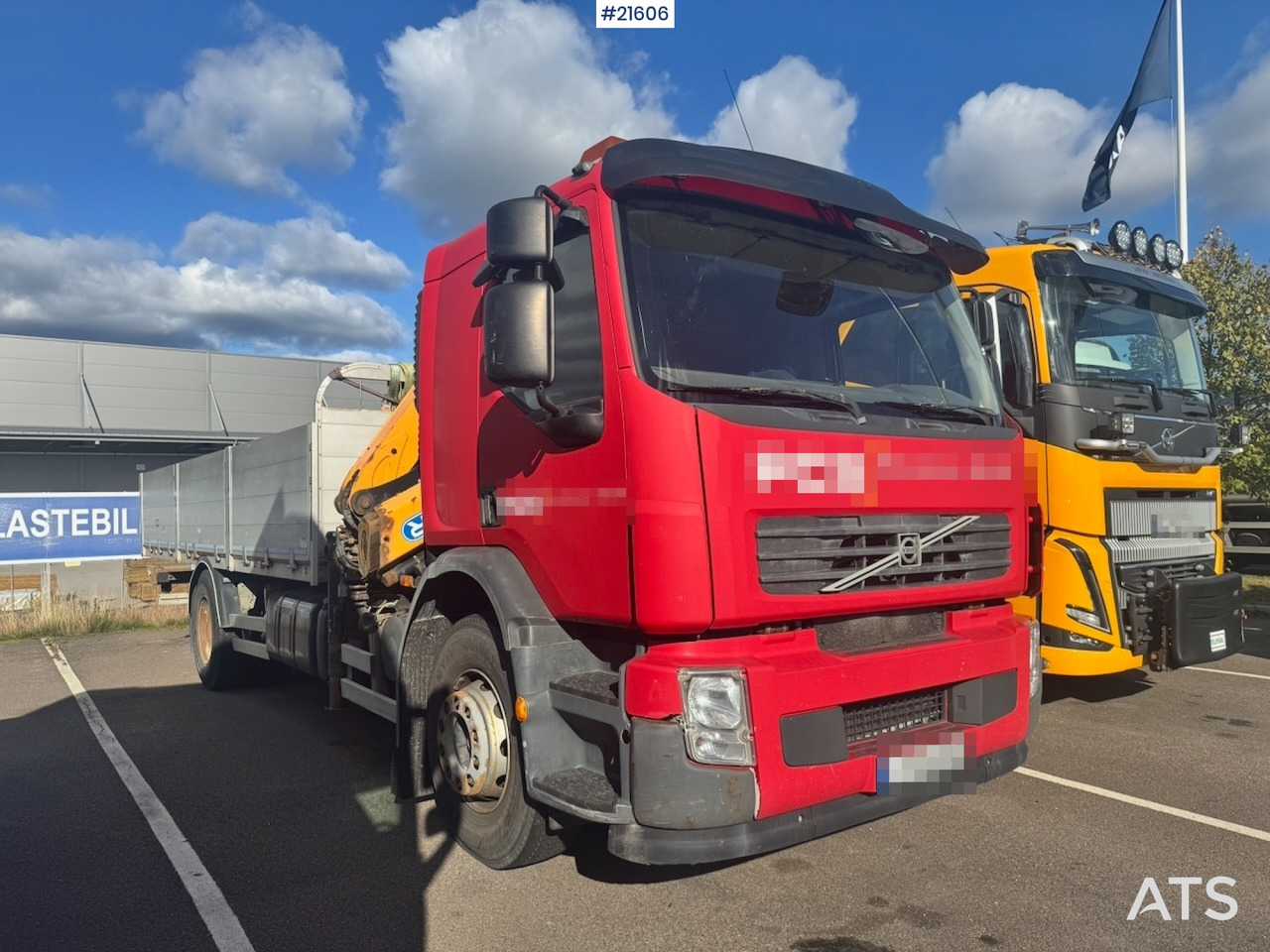 Volvo Volvo FE320 4x2 Kranbil m/ Effer 145 Kran - Auto s hydraulickou rukou: obrázok 2 Volvo Volvo FE320 4x2 Kranbil m/ Effer 145 Kran - Auto s hydraulickou rukou: obrázok 2