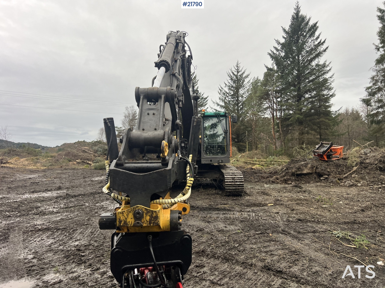 Volvo ec210cl gravemaskin m/ rototilt, pusseskuffe og tannskuffe - Rýpadlo: obrázok 3 Volvo ec210cl gravemaskin m/ rototilt, pusseskuffe og tannskuffe - Rýpadlo: obrázok 3