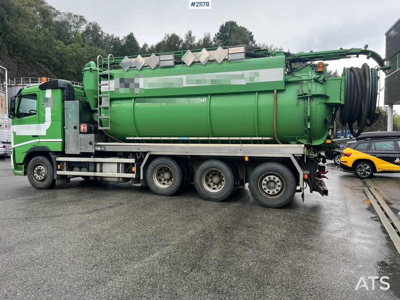 Volvo fh500 8x4 Slamsuger m/ 2010 Inter consult påbygg - Fekálne vozidlo: obrázok 4 Volvo fh500 8x4 Slamsuger m/ 2010 Inter consult påbygg - Fekálne vozidlo: obrázok 4