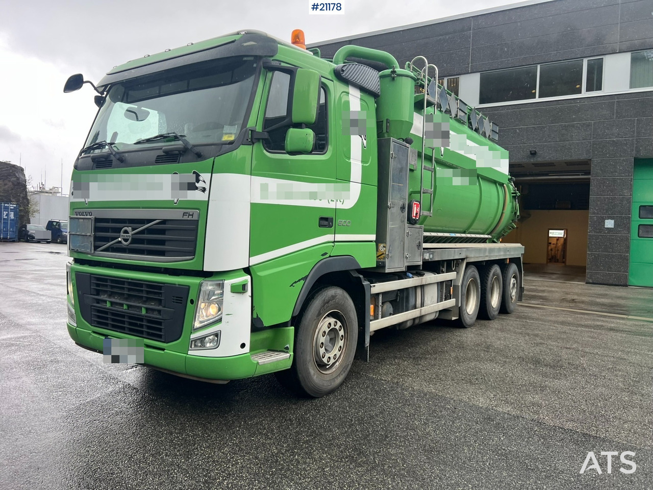Volvo fh500 8x4 Slamsuger m/ 2010 Inter consult påbygg - Fekálne vozidlo: obrázok 1 Volvo fh500 8x4 Slamsuger m/ 2010 Inter consult påbygg - Fekálne vozidlo: obrázok 1