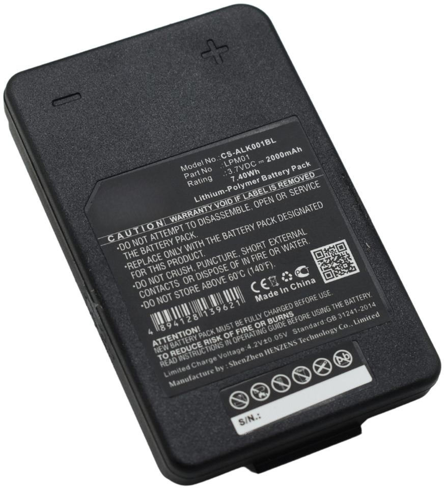 Compatible Autec Battery LPM01, R0BATT00E10A0 - Akumulátor pre Hydraulická ruka: obrázok 1 Compatible Autec Battery LPM01, R0BATT00E10A0 - Akumulátor pre Hydraulická ruka: obrázok 1