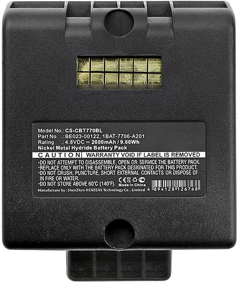 Compatible battery Cattron Theimeg 1BAT-7706-A201, BE023-00122 - Akumulátor pre Hydraulická ruka: obrázok 3 Compatible battery Cattron Theimeg 1BAT-7706-A201, BE023-00122 - Akumulátor pre Hydraulická ruka: obrázok 3