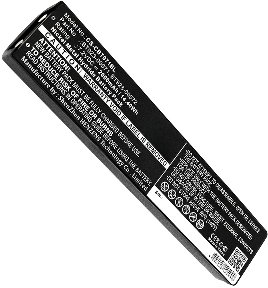 Compatible battery Cattron Theimeg BT923-00071, BT923-00072 - Akumulátor pre Hydraulická ruka: obrázok 3 Compatible battery Cattron Theimeg BT923-00071, BT923-00072 - Akumulátor pre Hydraulická ruka: obrázok 3