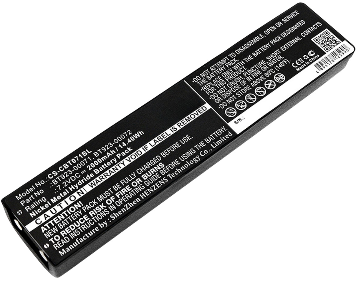 Compatible battery Cattron Theimeg BT923-00071, BT923-00072 - Akumulátor pre Hydraulická ruka: obrázok 1 Compatible battery Cattron Theimeg BT923-00071, BT923-00072 - Akumulátor pre Hydraulická ruka: obrázok 1
