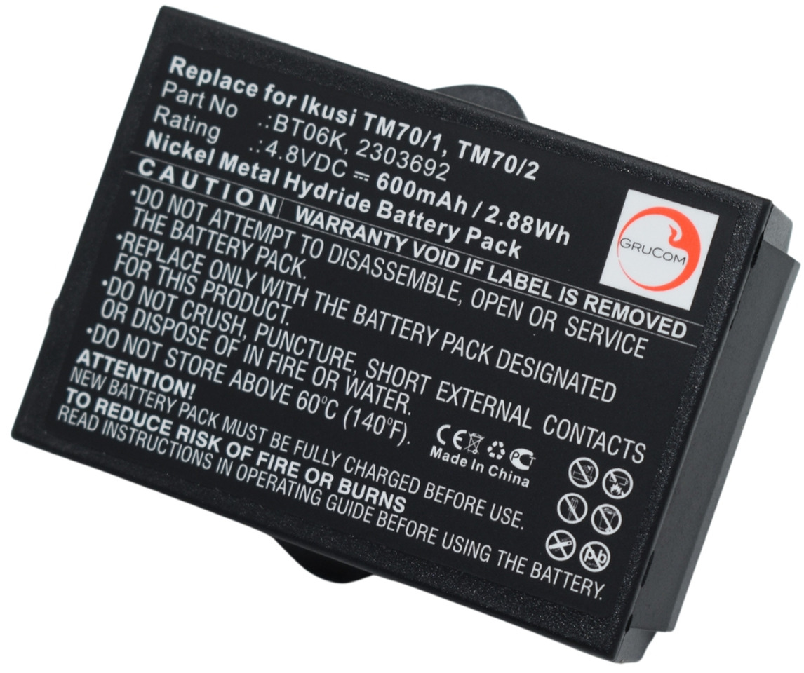 Compatible battery Ikusi 2303692, BT06K - Akumulátor pre Hydraulická ruka: obrázok 5 Compatible battery Ikusi 2303692, BT06K - Akumulátor pre Hydraulická ruka: obrázok 5