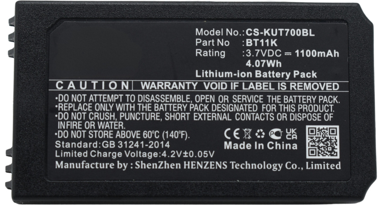 Compatible battery Ikusi BT11K - Akumulátor pre Hydraulická ruka: obrázok 4 Compatible battery Ikusi BT11K - Akumulátor pre Hydraulická ruka: obrázok 4