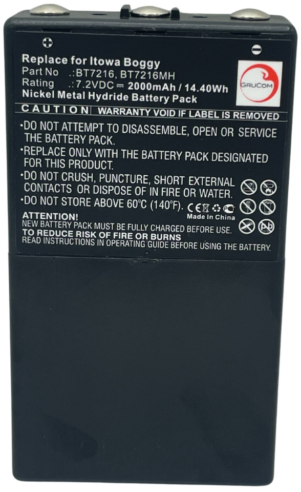 Compatible battery Itowa 26.105, BT7216, BT7216MH - Akumulátor pre Hydraulická ruka: obrázok 3 Compatible battery Itowa 26.105, BT7216, BT7216MH - Akumulátor pre Hydraulická ruka: obrázok 3