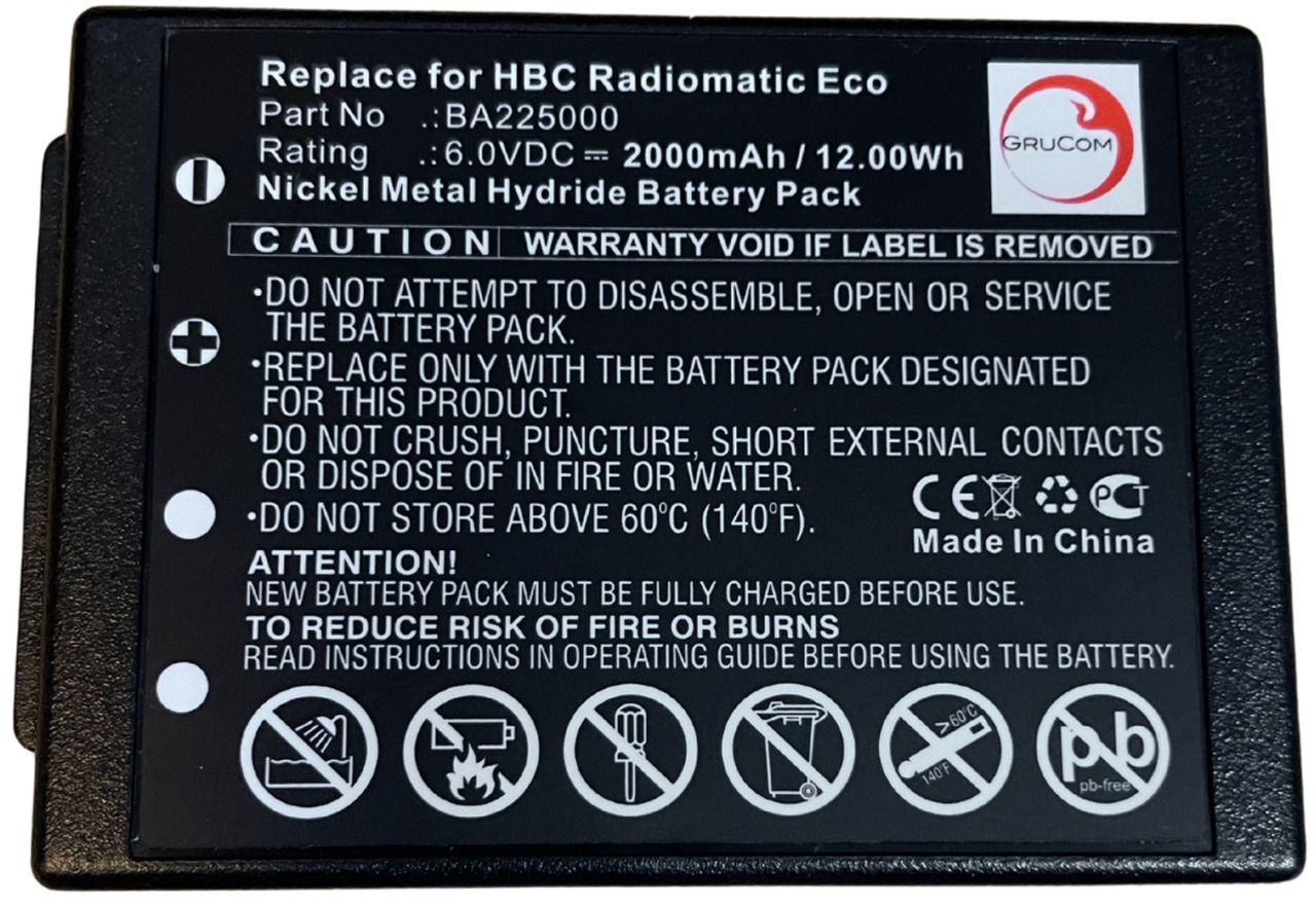 HBC compatible battery 005-01-00615, BA205000, BA205030, BA206000, BA2060 - Akumulátor pre Hydraulická ruka: obrázok 3 HBC compatible battery 005-01-00615, BA205000, BA205030, BA206000, BA2060 - Akumulátor pre Hydraulická ruka: obrázok 3