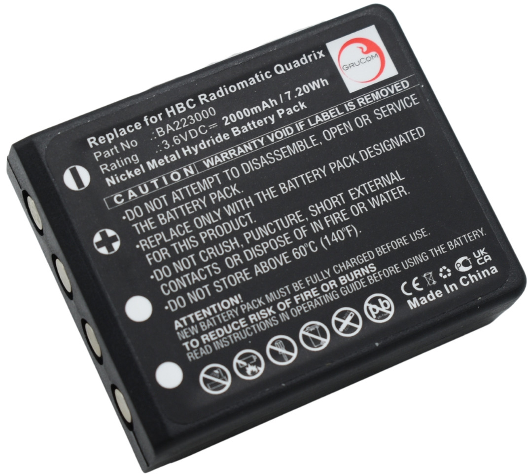 HBC compatible battery BA223000, BA223030, FUB6 - Akumulátor pre Hydraulická ruka: obrázok 2 HBC compatible battery BA223000, BA223030, FUB6 - Akumulátor pre Hydraulická ruka: obrázok 2