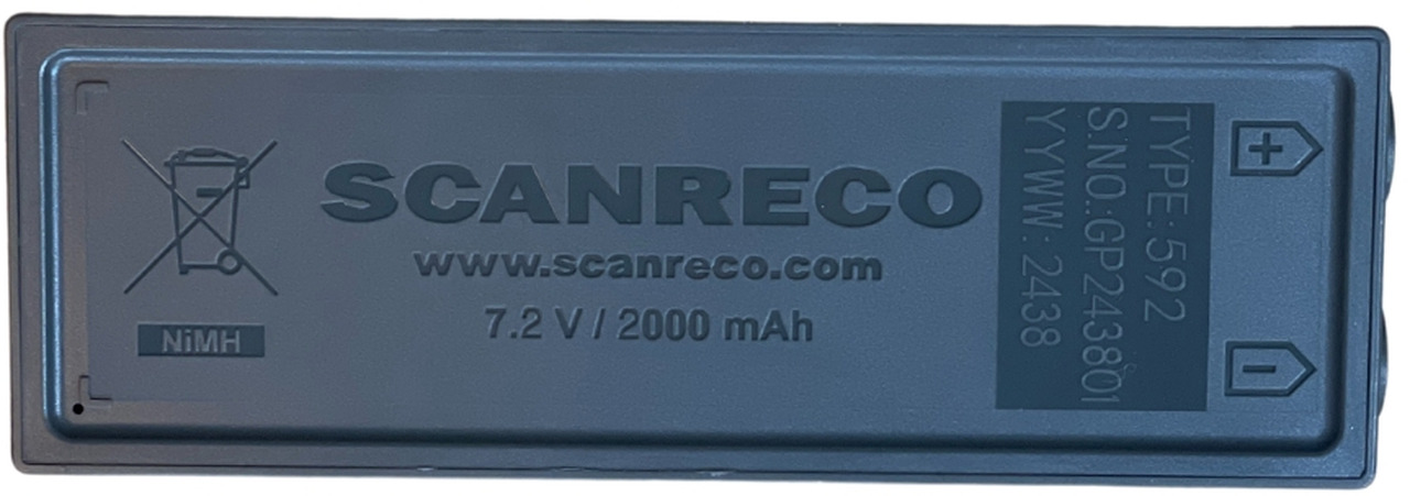 Scanreco original battery EEA2512 - Akumulátor pre Hydraulická ruka: obrázok 3 Scanreco original battery EEA2512 - Akumulátor pre Hydraulická ruka: obrázok 3