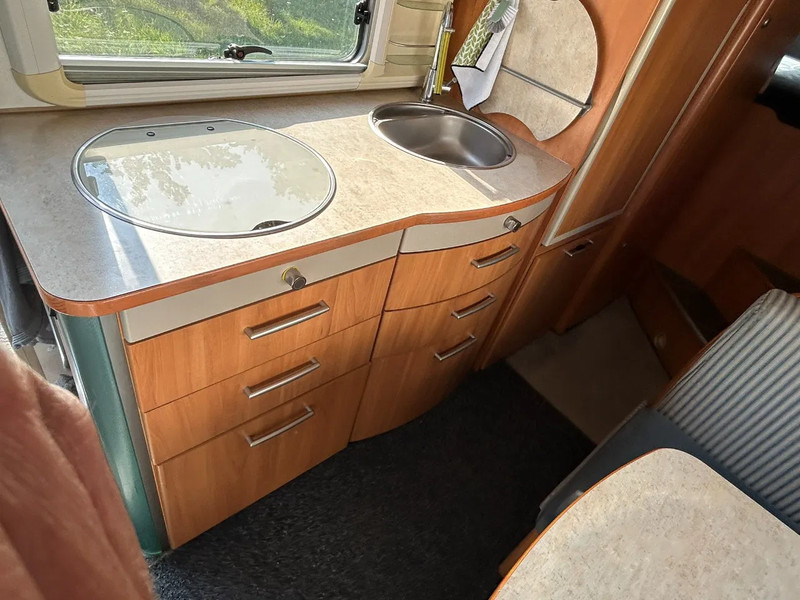 Integrované obytné auto Fiat B644 6 personen HYMER de mooiste van Nederland: obrázok 7