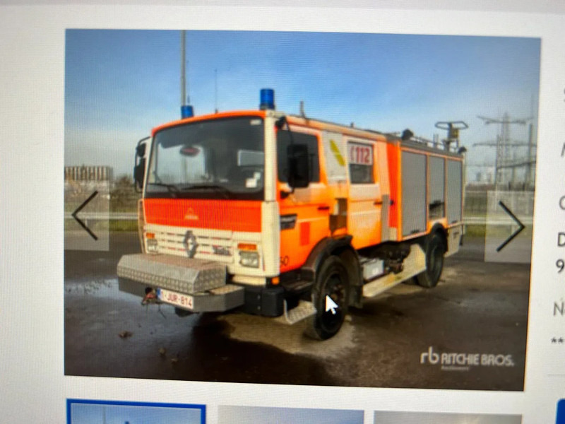 Renault Midliner S150 Turbo Crewcab Brandweer /Feuerwehr / FireTruck - Hasičské vozidlo: obrázok 2 Renault Midliner S150 Turbo Crewcab Brandweer /Feuerwehr / FireTruck - Hasičské vozidlo: obrázok 2