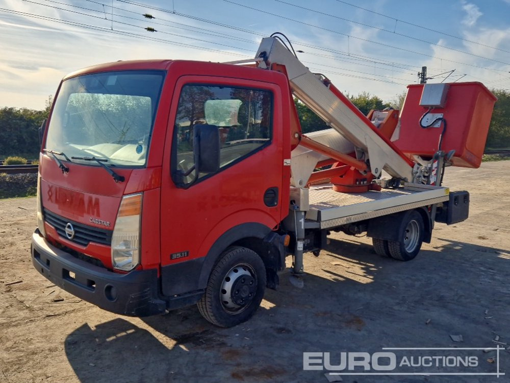 2008 Nissan CABSTAR 35.11 - Automobilová plošina: obrázok 1 2008 Nissan CABSTAR 35.11 - Automobilová plošina: obrázok 1