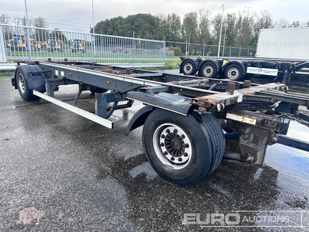 2011 Kogel 20ft Container Trailer, 2 Axle (Dutch Reg. Docs) - Príves preprava kontajnerov/ Výmenná nadstavba: obrázok 3 2011 Kogel 20ft Container Trailer, 2 Axle (Dutch Reg. Docs) - Príves preprava kontajnerov/ Výmenná nadstavba: obrázok 3