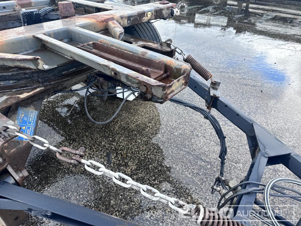 2011 Kogel 20ft Container Trailer, 2 Axle (Dutch Reg. Docs) - Príves preprava kontajnerov/ Výmenná nadstavba: obrázok 5 2011 Kogel 20ft Container Trailer, 2 Axle (Dutch Reg. Docs) - Príves preprava kontajnerov/ Výmenná nadstavba: obrázok 5