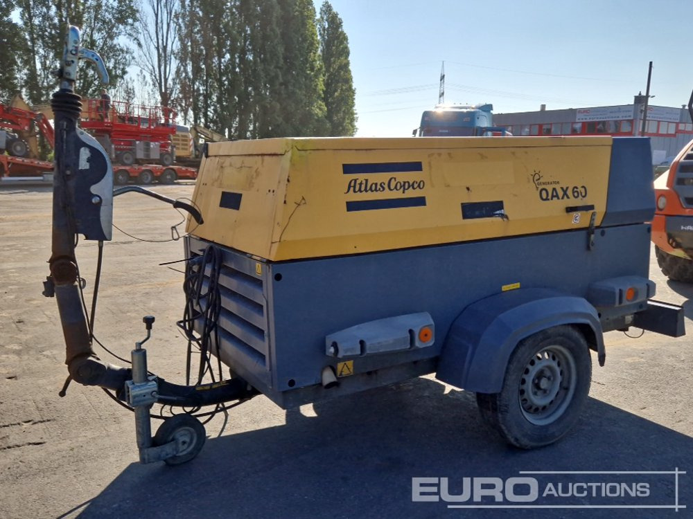 2013 Atlas Copco QAX60 - Elektrický generátor: obrázok 1 2013 Atlas Copco QAX60 - Elektrický generátor: obrázok 1