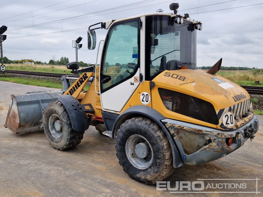 2013 Liebherr L508C - Kolesový nakladač: obrázok 3 2013 Liebherr L508C - Kolesový nakladač: obrázok 3