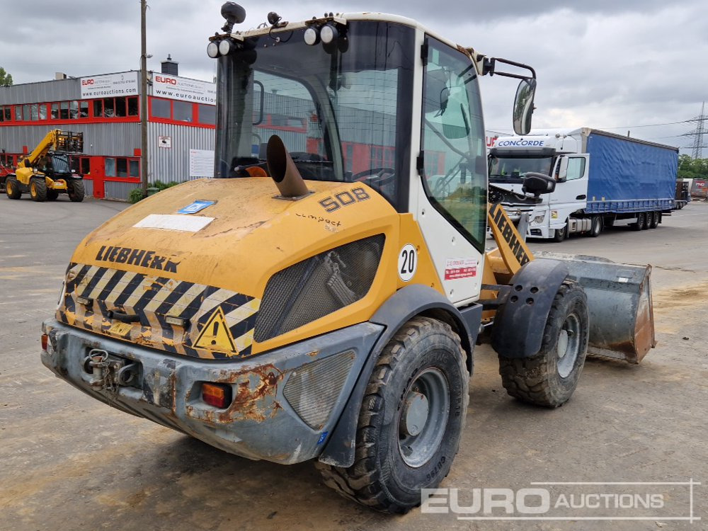 2013 Liebherr L508C - Kolesový nakladač: obrázok 5 2013 Liebherr L508C - Kolesový nakladač: obrázok 5