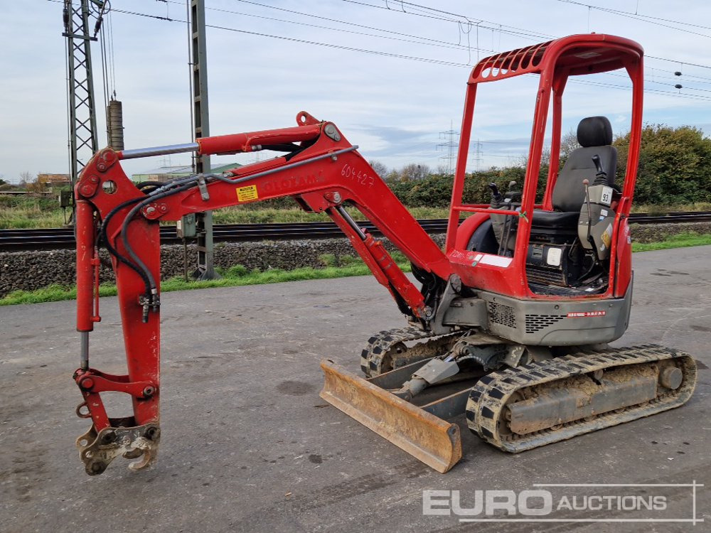 2014 Yanmar ViO25-4 - Mini rýpadlo: obrázok 1 2014 Yanmar ViO25-4 - Mini rýpadlo: obrázok 1