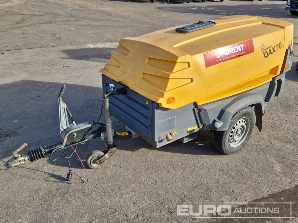 2015 Atlas Copco QAX 20 - Elektrický generátor: obrázok 1 2015 Atlas Copco QAX 20 - Elektrický generátor: obrázok 1