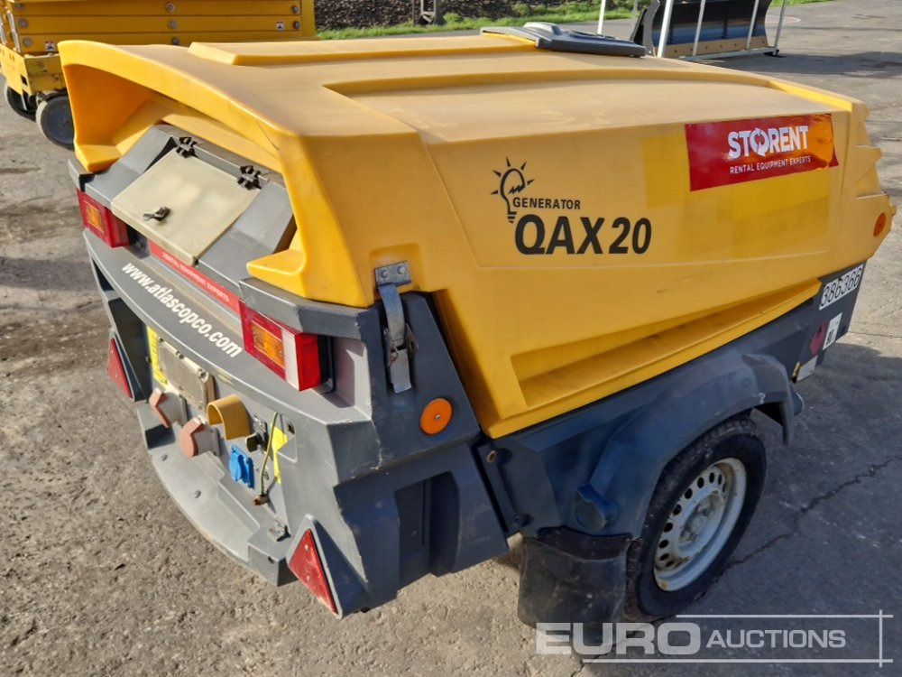 2015 Atlas Copco QAX 20 - Elektrický generátor: obrázok 3 2015 Atlas Copco QAX 20 - Elektrický generátor: obrázok 3
