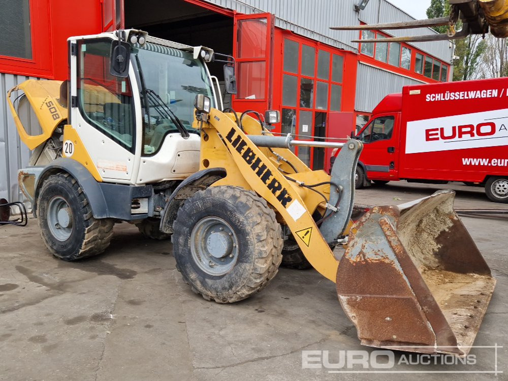 2015 Liebherr L508C - Kolesový nakladač: obrázok 1 2015 Liebherr L508C - Kolesový nakladač: obrázok 1