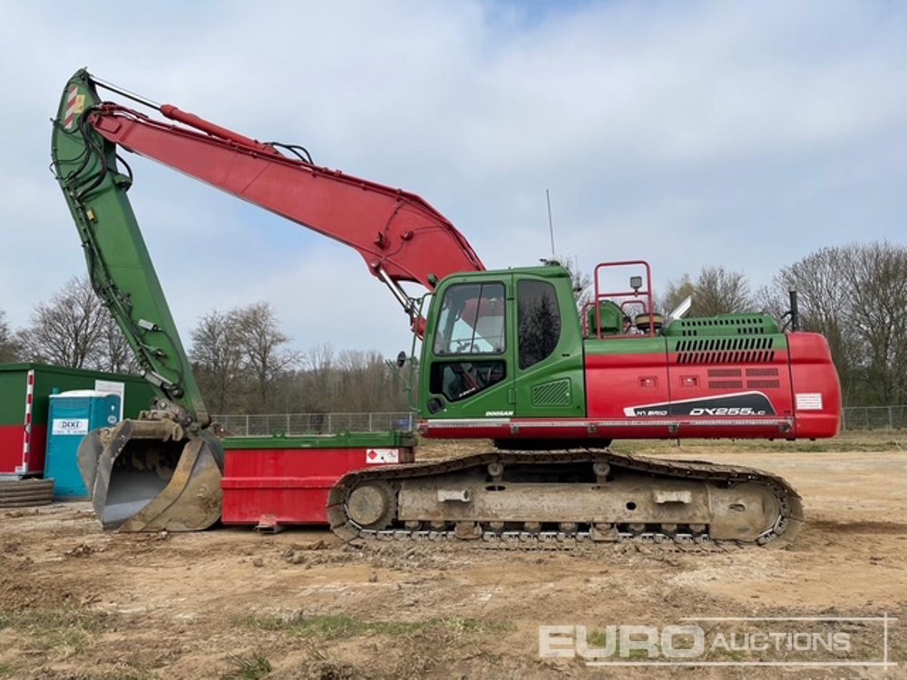 2016 Doosan DX255LC-5 - Pásové rýpadlo: obrázok 1 2016 Doosan DX255LC-5 - Pásové rýpadlo: obrázok 1