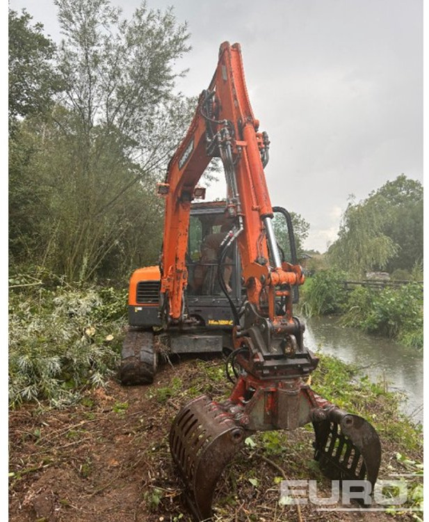 2016 Doosan DX63-3 - Mini rýpadlo: obrázok 1 2016 Doosan DX63-3 - Mini rýpadlo: obrázok 1