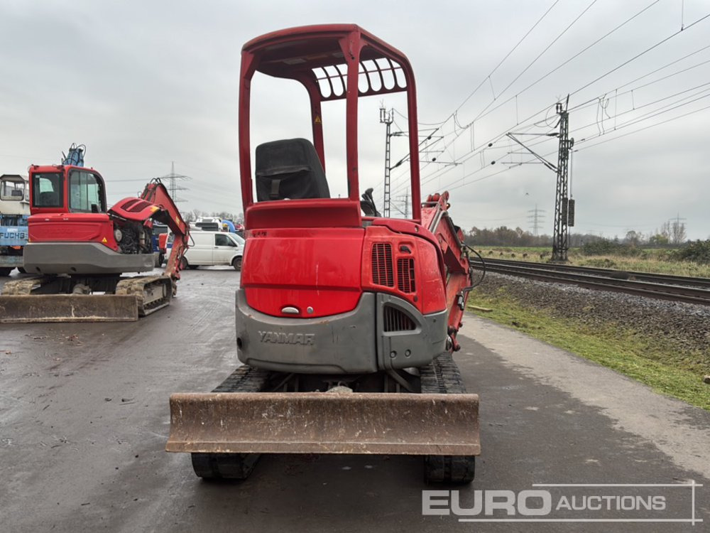 2016 Yanmar ViO25-4 - Mini rýpadlo: obrázok 4 2016 Yanmar ViO25-4 - Mini rýpadlo: obrázok 4
