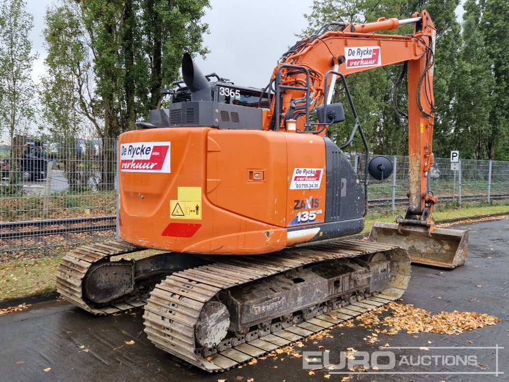 2017 Hitachi ZX135US-6 - Pásové rýpadlo: obrázok 5 2017 Hitachi ZX135US-6 - Pásové rýpadlo: obrázok 5