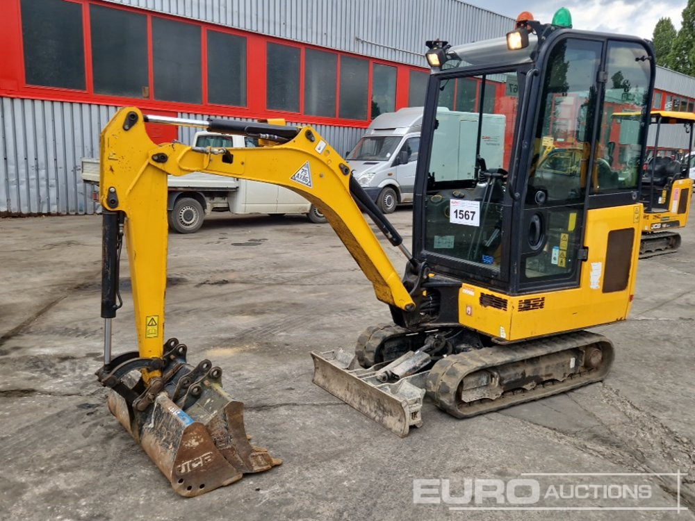 2020 JCB 16C-1 - Mini rýpadlo: obrázok 1 2020 JCB 16C-1 - Mini rýpadlo: obrázok 1