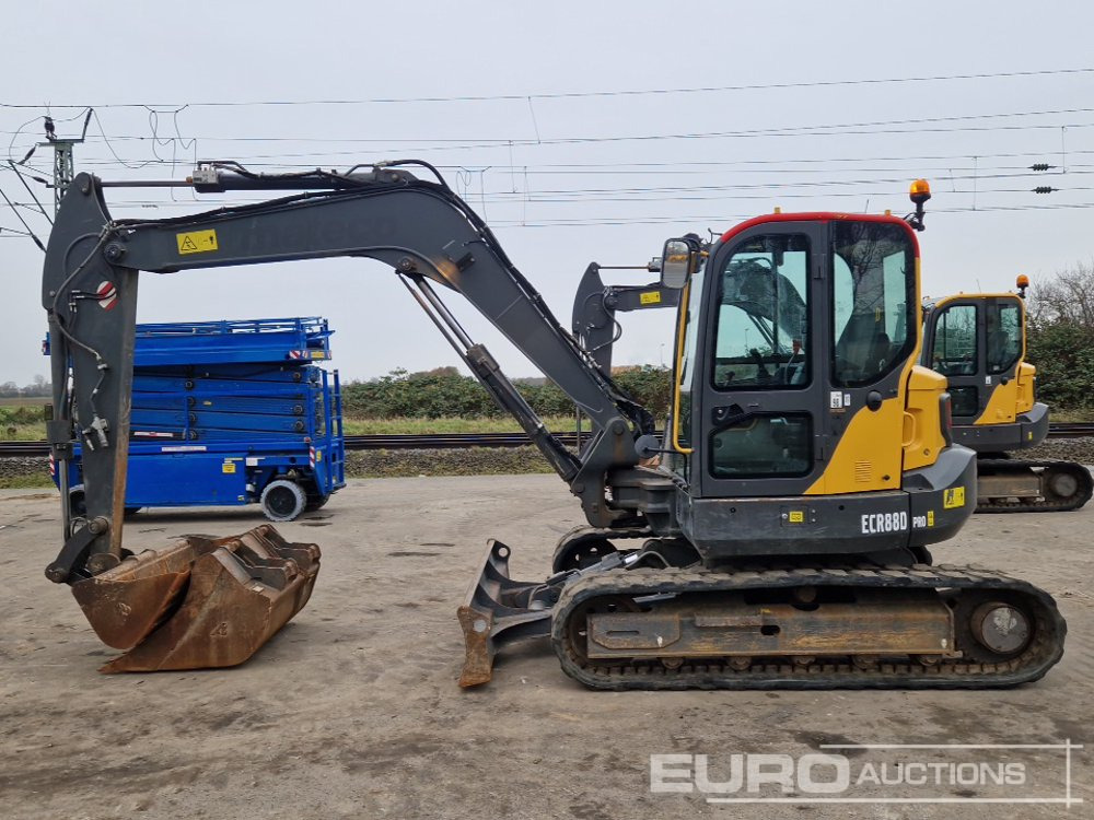 2021 Volvo ECR88D - Mini rýpadlo: obrázok 2 2021 Volvo ECR88D - Mini rýpadlo: obrázok 2
