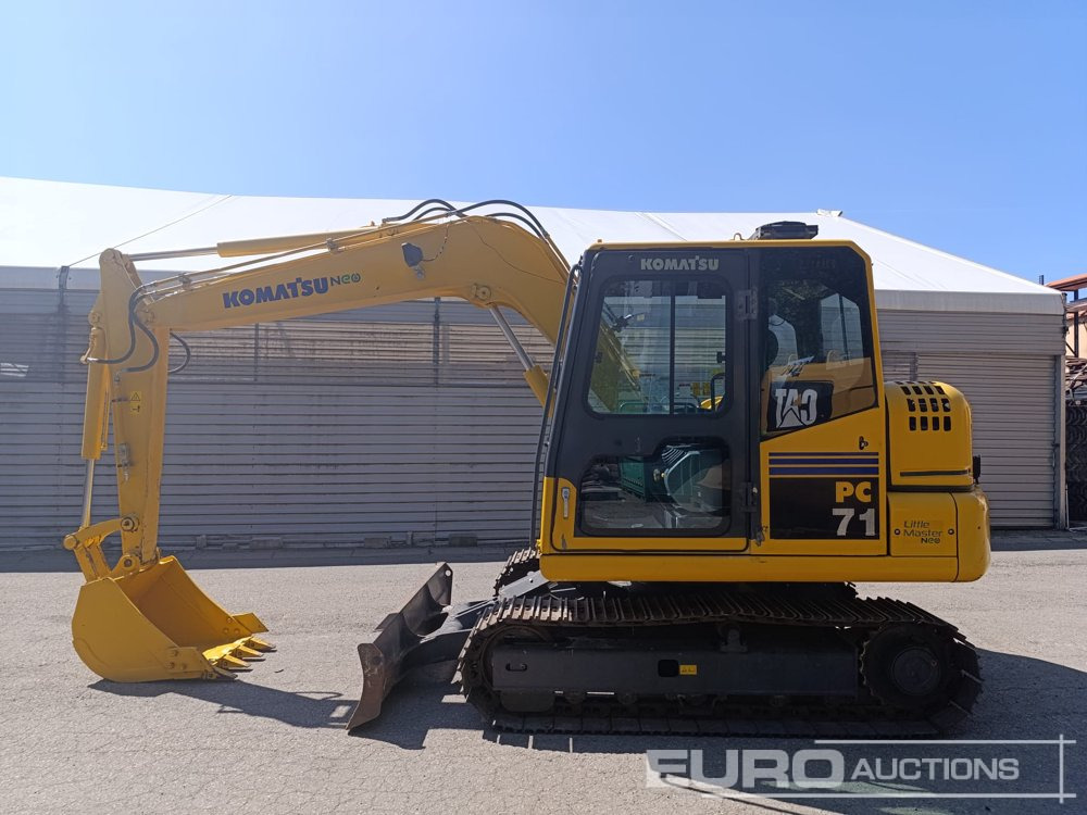 2022 Komatsu PC71-7 - Mini rýpadlo: obrázok 1 2022 Komatsu PC71-7 - Mini rýpadlo: obrázok 1