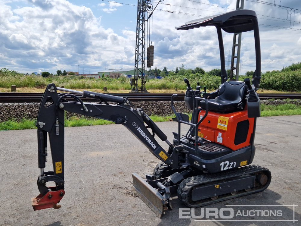 2023 Eurocomach 12ZT - Mini rýpadlo: obrázok 1 2023 Eurocomach 12ZT - Mini rýpadlo: obrázok 1