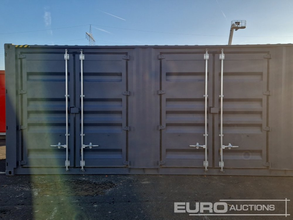 2025 40' HQ Container, One Side 4 Doors, One End Door, Lock Box, Side Forklift Pockets - Lodny kontajner: obrázok 2 2025 40' HQ Container, One Side 4 Doors, One End Door, Lock Box, Side Forklift Pockets - Lodny kontajner: obrázok 2