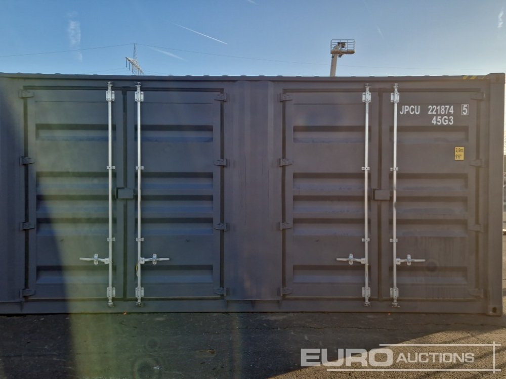 2025 40' HQ Container, One Side 4 Doors, One End Door, Lock Box, Side Forklift Pockets - Lodny kontajner: obrázok 3 2025 40' HQ Container, One Side 4 Doors, One End Door, Lock Box, Side Forklift Pockets - Lodny kontajner: obrázok 3