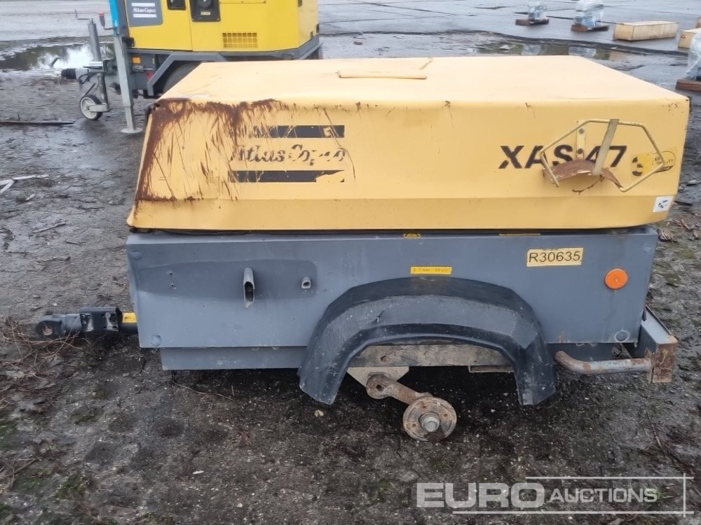 Atlas Copco XAS47 92CFM - Vzduchový kompresor: obrázok 2 Atlas Copco XAS47 92CFM - Vzduchový kompresor: obrázok 2
