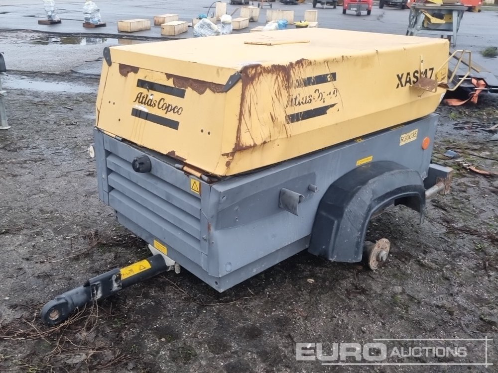 Atlas Copco XAS47 92CFM - Vzduchový kompresor: obrázok 1 Atlas Copco XAS47 92CFM - Vzduchový kompresor: obrázok 1