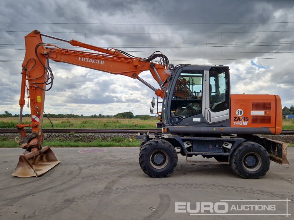 Hitachi ZX140W-3 - Kolesové rýpadlo: obrázok 2 Hitachi ZX140W-3 - Kolesové rýpadlo: obrázok 2